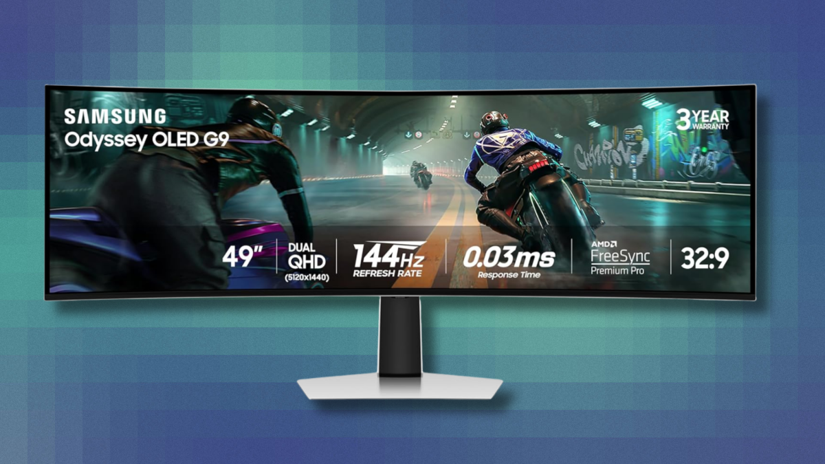 Samsung Odyssey Odyssey OLED G9 Gaming Monitor yang menakjubkan ini lebih dari $ 400 sekarang di Amazon