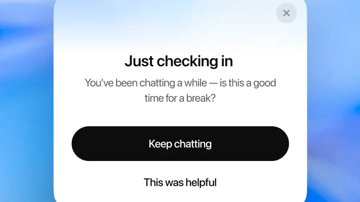 Hubungan beracun dengan AI Chatbot? Chatgpt sekarang memiliki perbaikan.