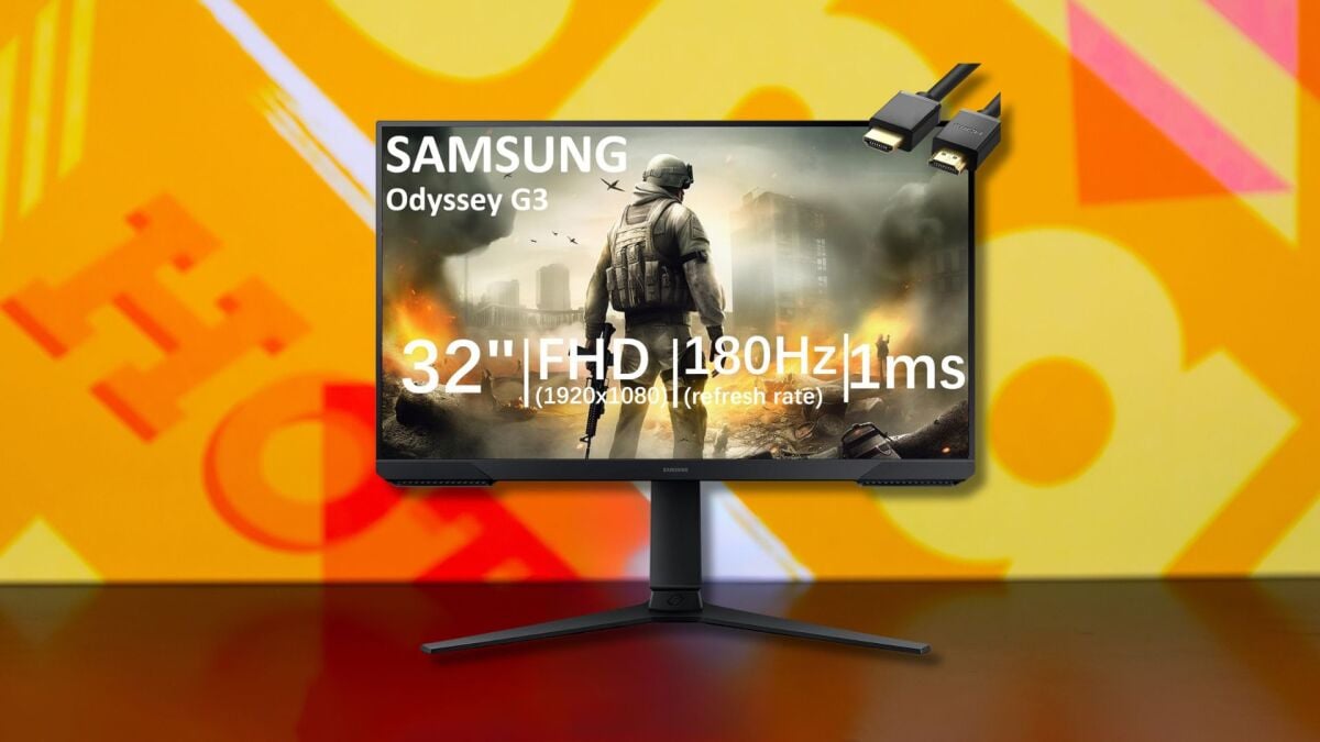 Monitor gaming Samsung Odyssey G3 turun ke rekor harga terendah di Amazon