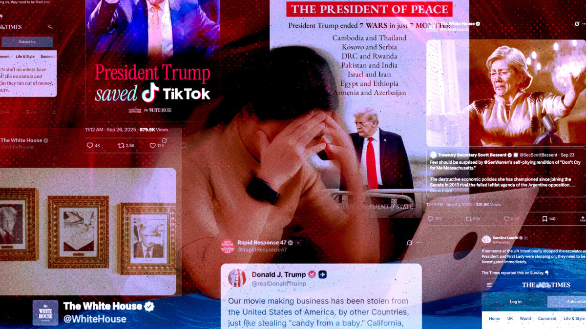 Bagi para pejabat Trump, media sosial adalah perang