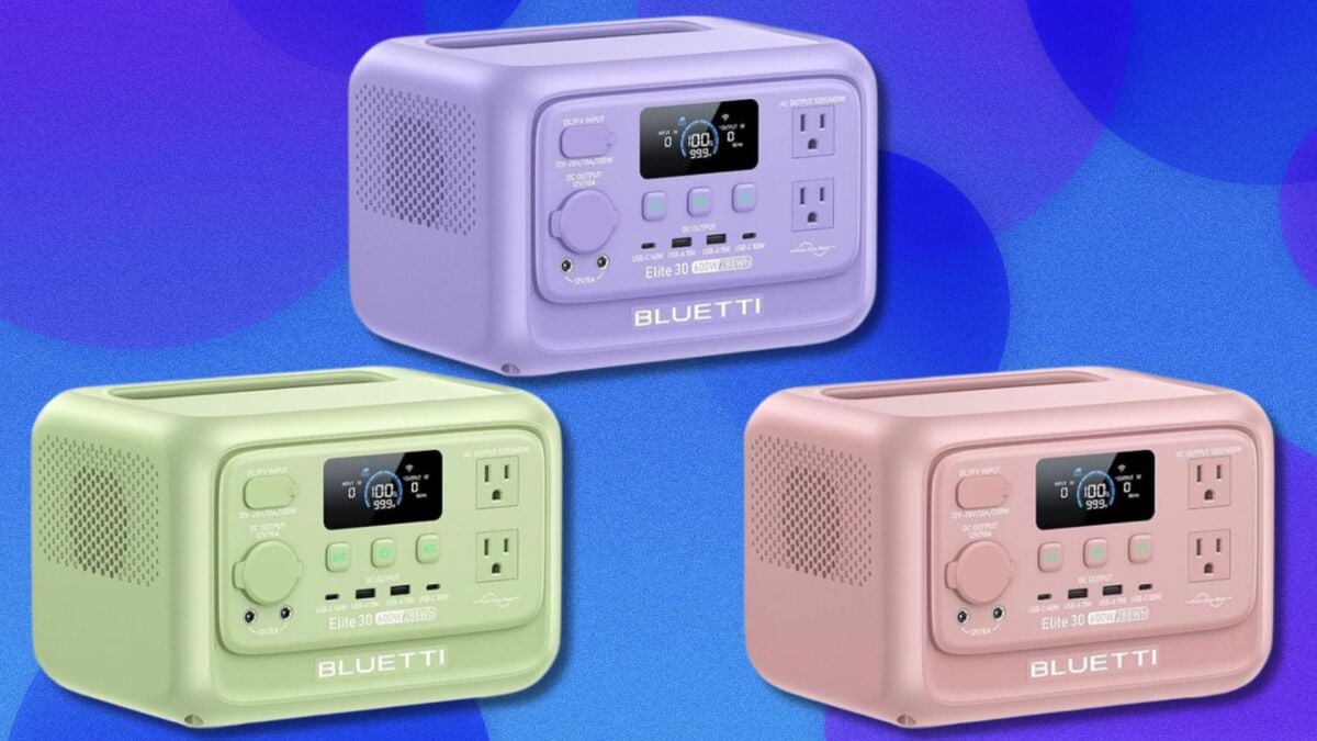 Pembangkit listrik portabel Bluetti Elite 30 v2 yang hadir dalam warna-warna mengagumkan turun ke rekor terendah di Amazon