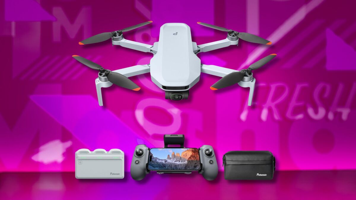 Drone DJI kehabisan stok? Dapatkan drone Potensic Atom 2 untuk harga terbaiknya di Amazon.