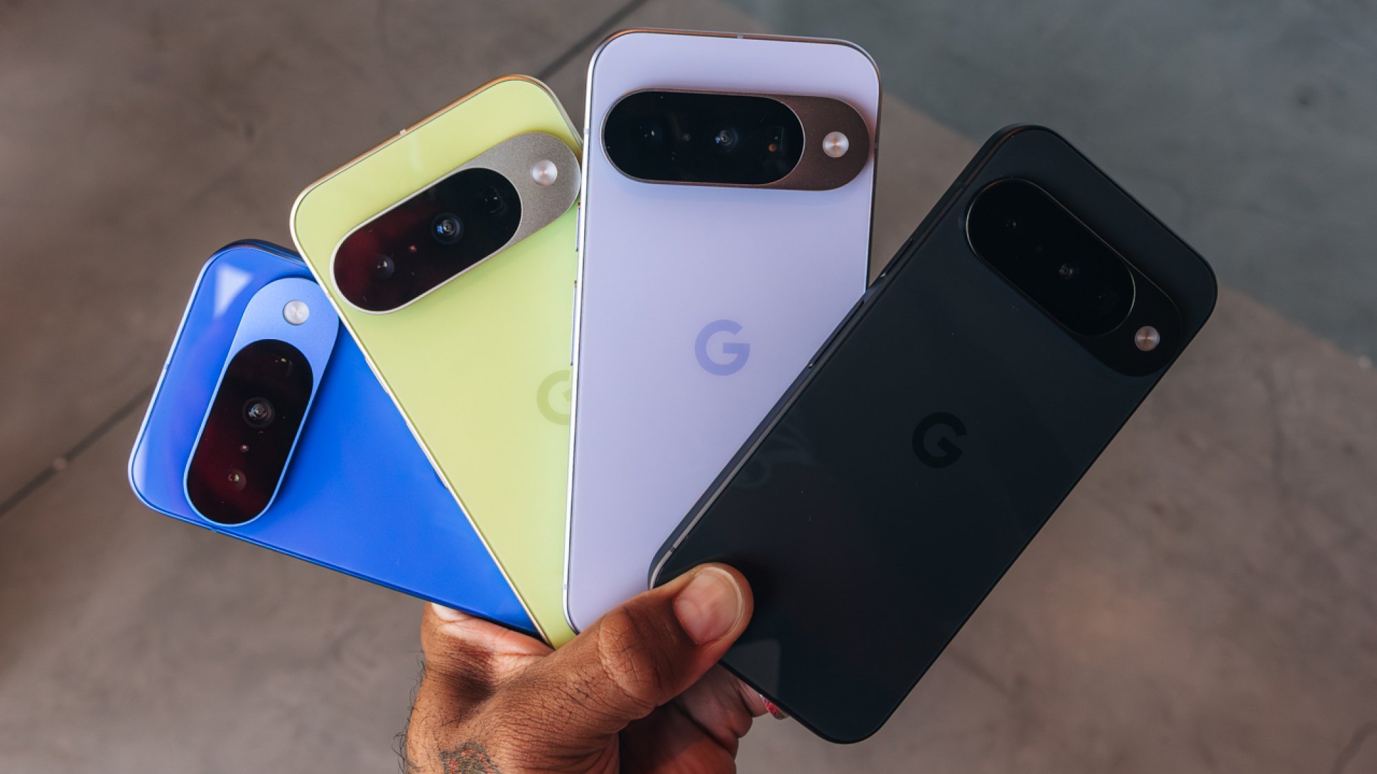 Lineup Google Pixel 10 dalam berbagai warna