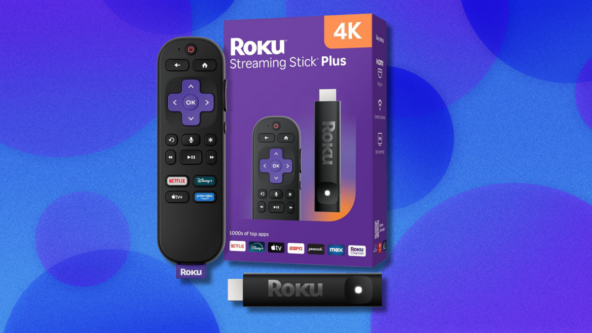 Mengejar acara dan film favorit Anda dengan roku streaming stick plus dengan harga terendah