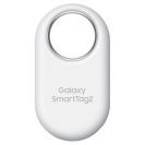 Samsung Galaxy SmartTag2 dengan latar belakang putih