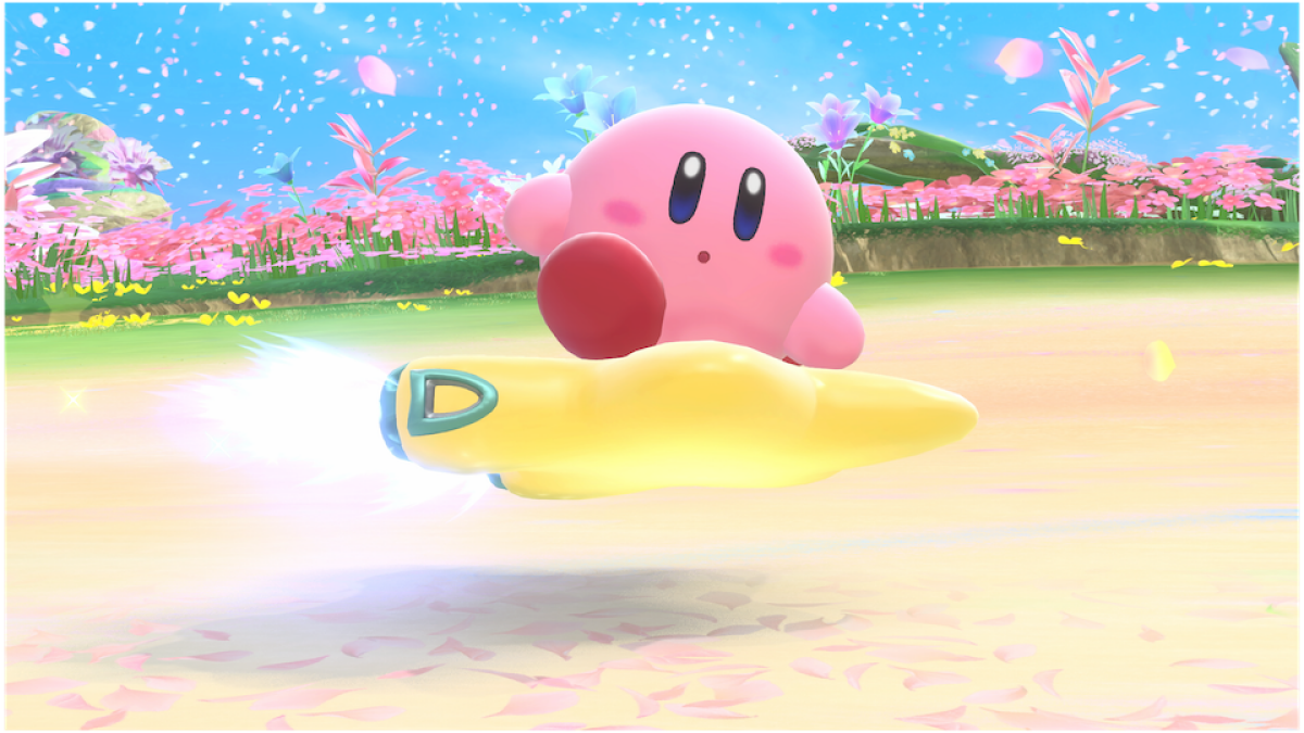 Kirby Air Riders adalah pembalap gaya super smash yang memicu semua bahan kimia otak yang baik