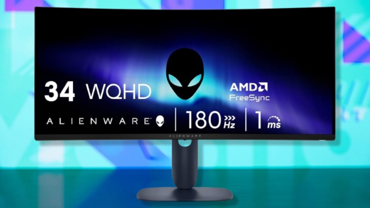 Alienware yang cantik dari monitor game melengkung 34-inci adalah harga rendah di Amazon