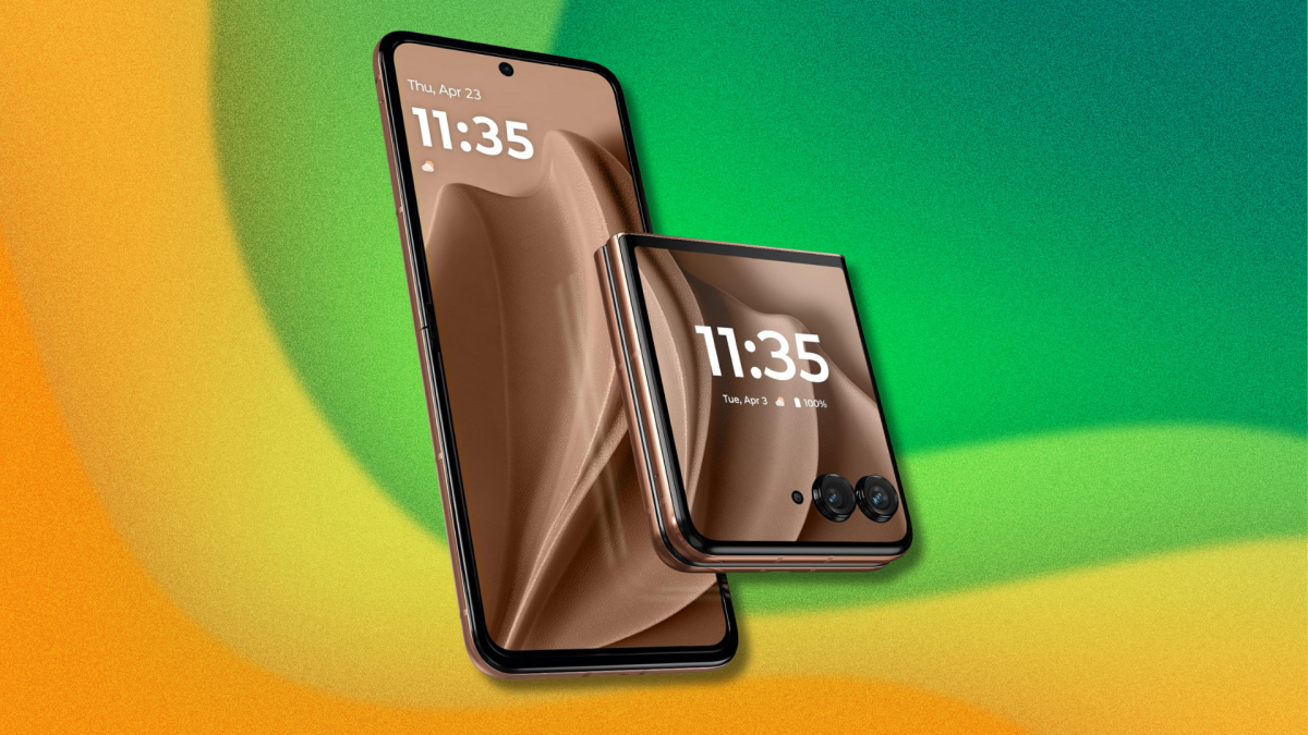 Jalani kehidupan ponsel lipat dengan Motorola Razr+ dengan harga terendah