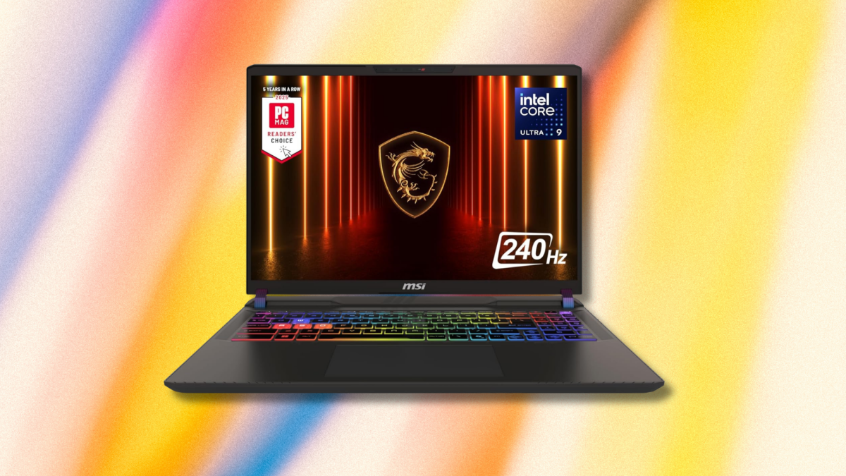 Snag the MSI Vector 16 HX AI untuk $ 260 lebih sedikit di Amazon