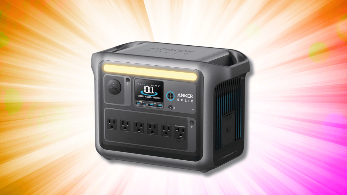 Ambil $ 330 untuk pembangkit listrik portabel Anker Solix C100 di Amazon
