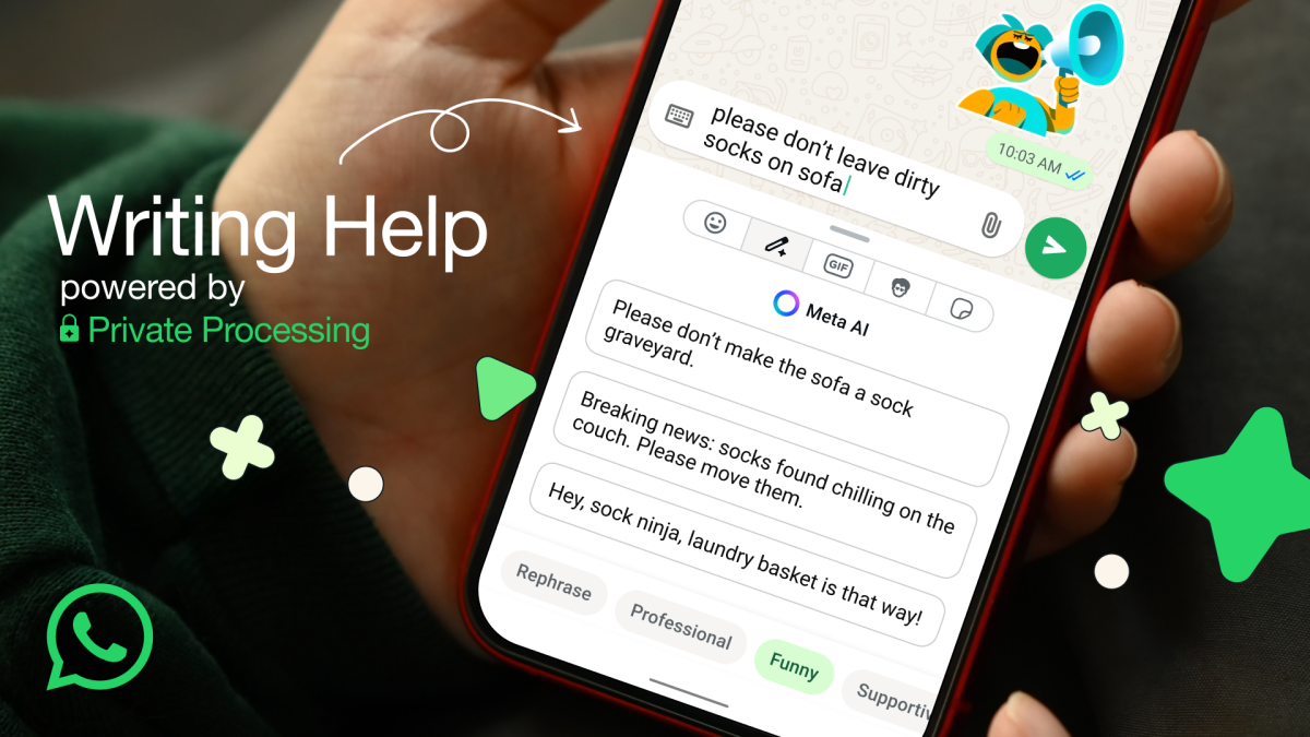 Whatsapps ai sekarang dapat mengubah pesan Anda menjadi lelucon ayah yang canggung