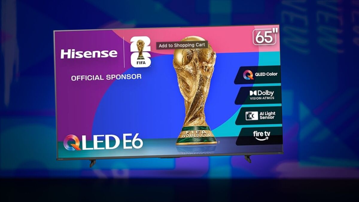 TV pintar qled 4k hisense 65 “ini memeriksa setiap kotak, dan sedang dijual sekarang