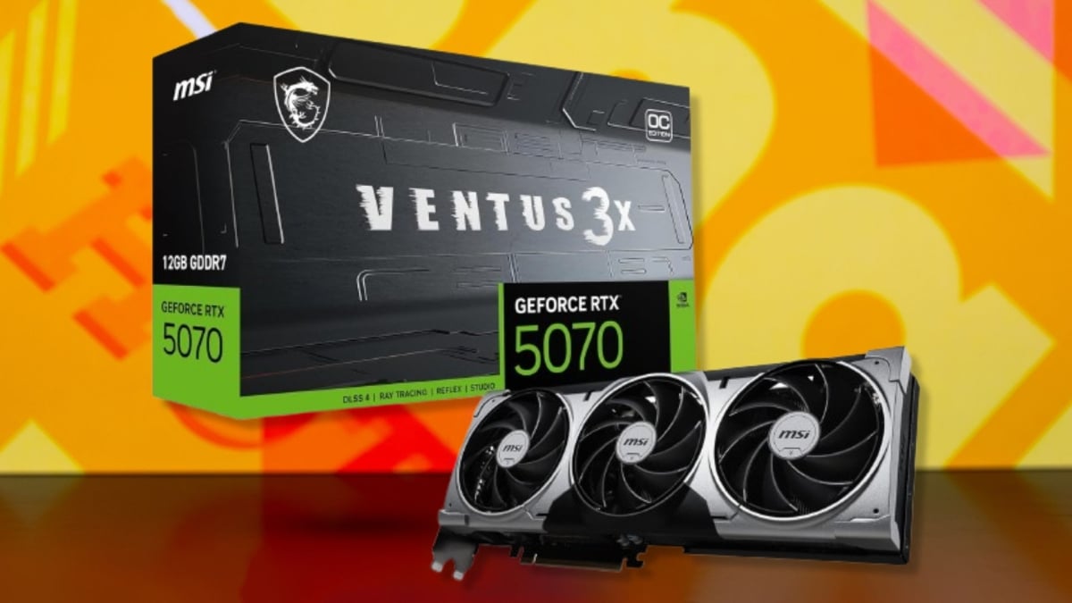 MSI RTX 5070 baru saja mencapai harga terendah-hemat 17% pada GPU game kelas atas