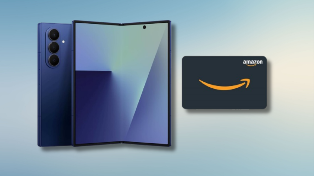 Dapatkan kartu hadiah Amazon $ 200 gratis saat Anda memesan Galaxy Z Fold 7