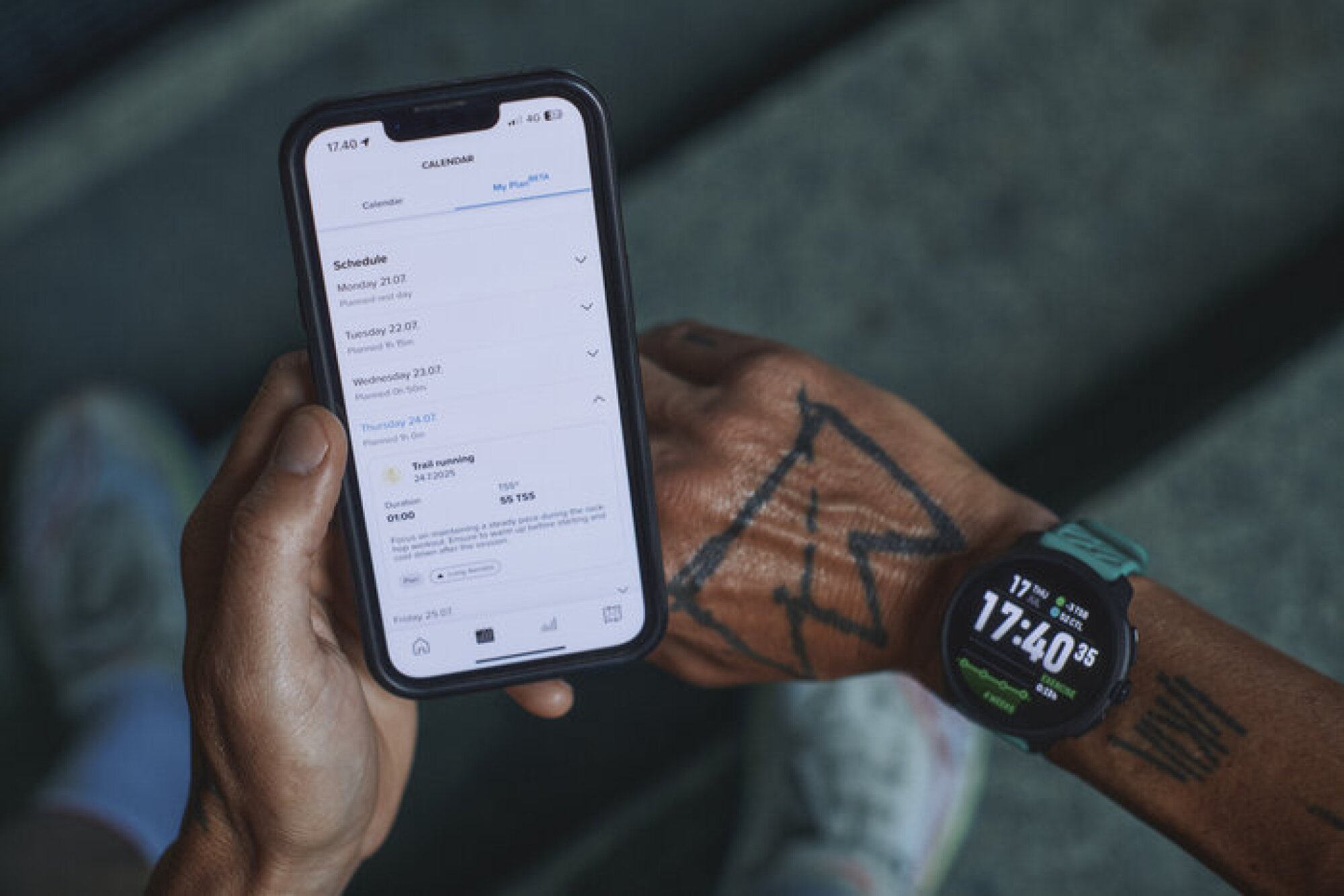 Aplikasi Suunto dan Suunto