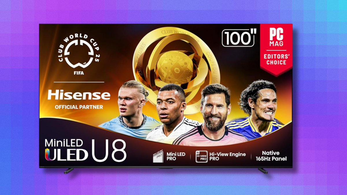 Kesepakatan Touchdown: Skor TV Hisense 100 inci raksasa di Amazon dengan harga $ 3.500