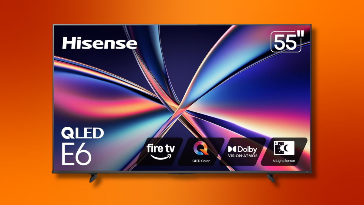 HiSENESS BARU 55-INCH E6 QLED 4K FIRE TV dijual dengan harga terendah yang pernah ada di Amazon