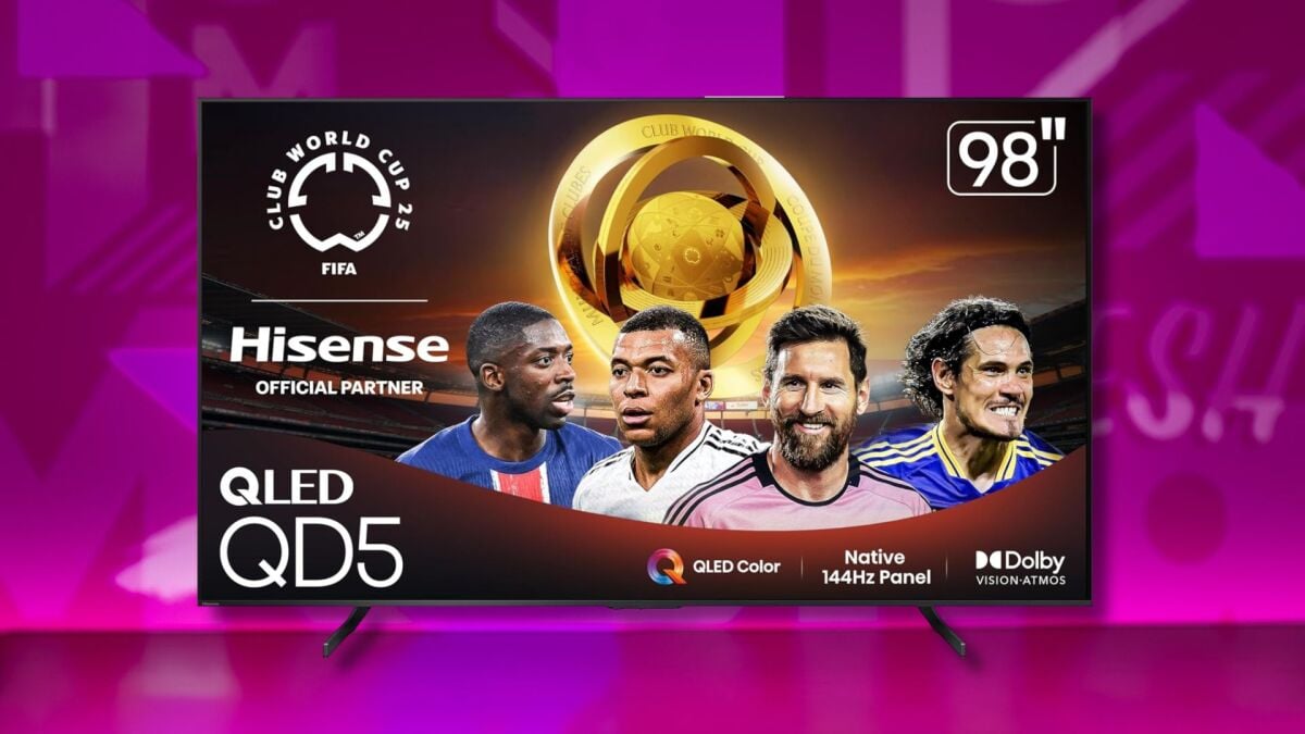 HiSENSESS TV QD5 QLED 4K 98-inci yang dijual lebih dari $ 700 di Amazon
