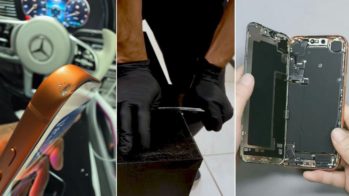 Orang -orang sudah merusak iPhone baru mereka (dan tidak selalu sengaja)