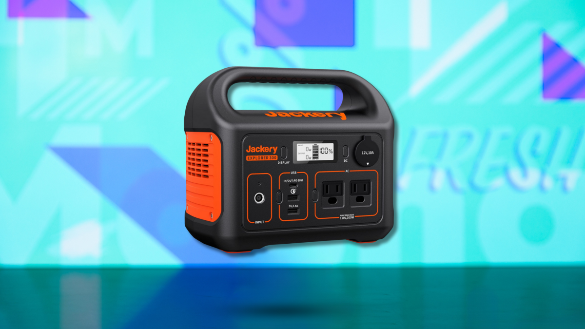 Pembangkit listrik portabel ini sangat cocok untuk perjalanan berkemah-dapatkan Jackery Explorer 300 dengan harga terbaik