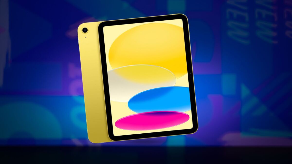 Apple iPad 11 inci kuning cerah ini dengan chip A16 ini adalah $ 50 di Amazon sekarang