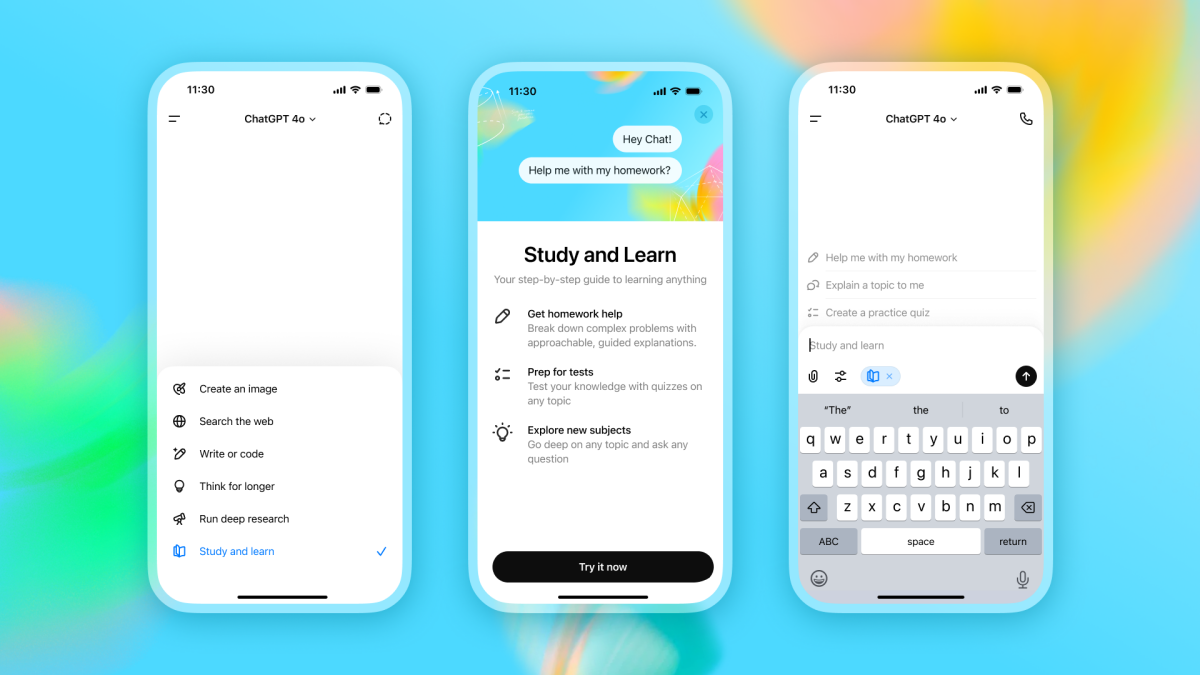 Openai meluncurkan mode belajar untuk chatgpt, mengubah bot menjadi guru