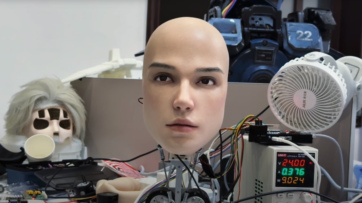 Perusahaan robotika Cina menciptakan robot wajah seperti manusia